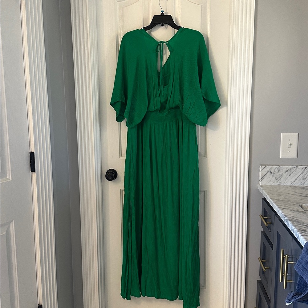 Nina Leonard Emerald Green Dress - Picture 5 of 9